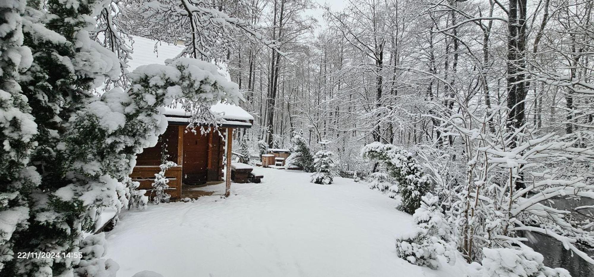 Vodenica Vrelo Chalets Vrelo Korenicko Bagian luar foto