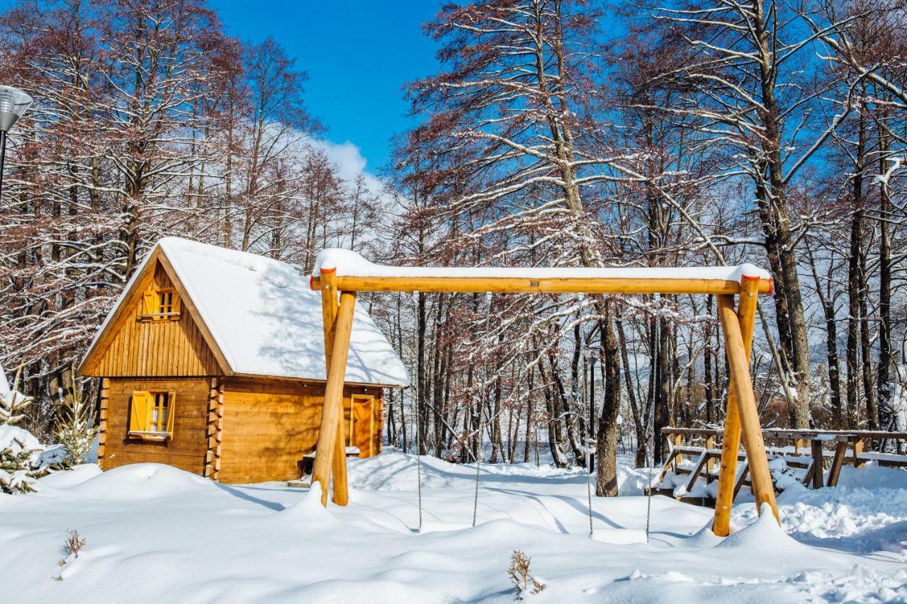 Vodenica Vrelo Chalets Vrelo Korenicko Bagian luar foto