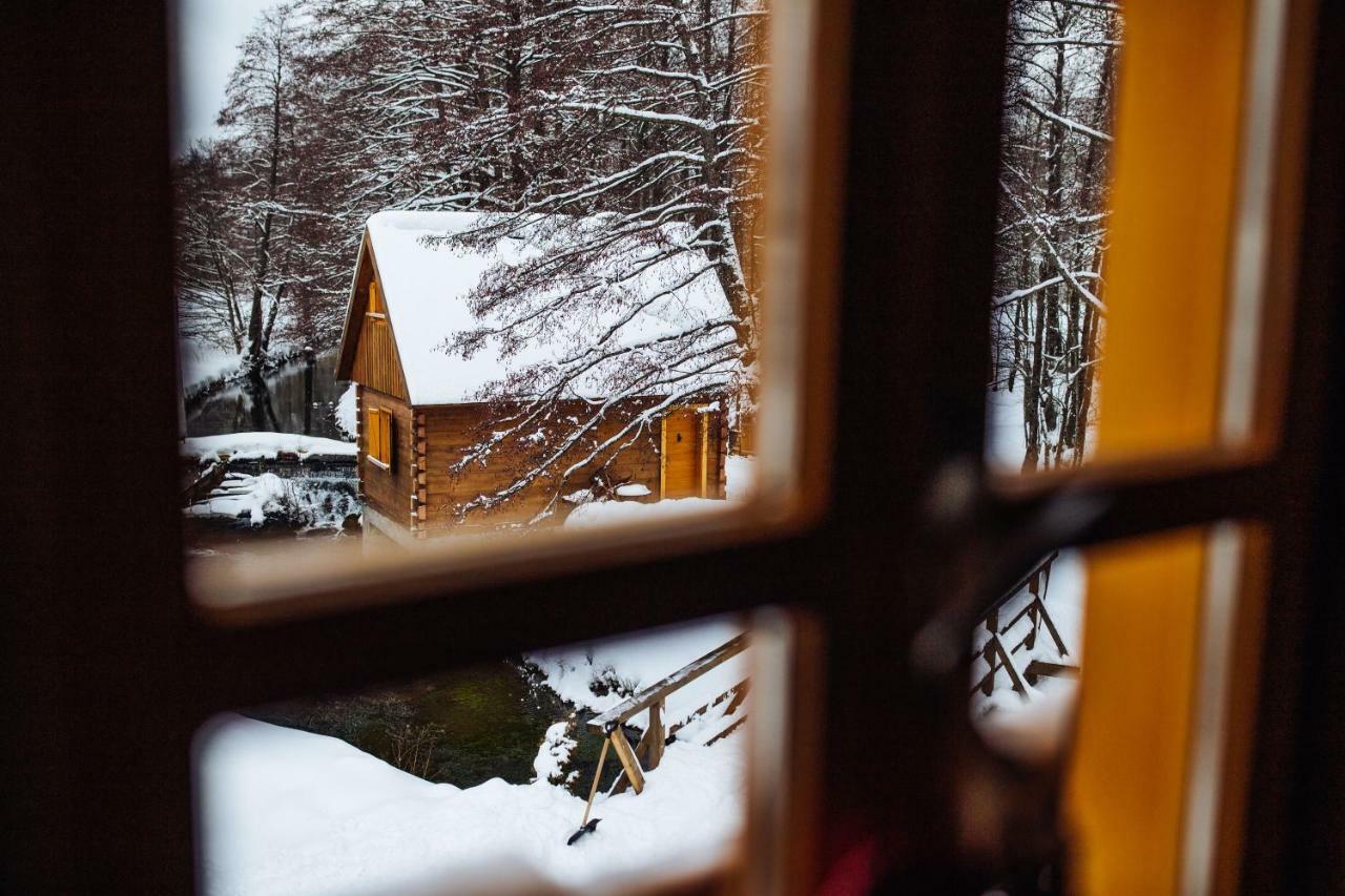 Vodenica Vrelo Chalets Vrelo Korenicko Bagian luar foto